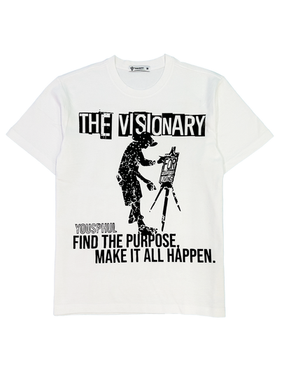 White Make It Happen T-Shirt