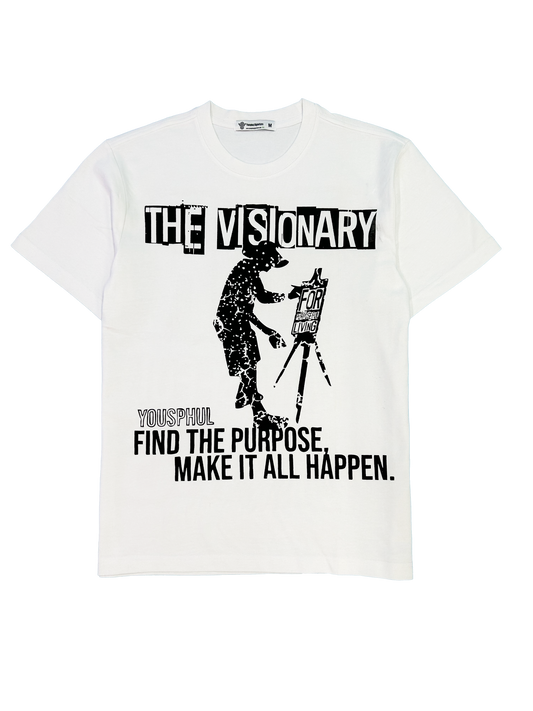 White Make It Happen T-Shirt