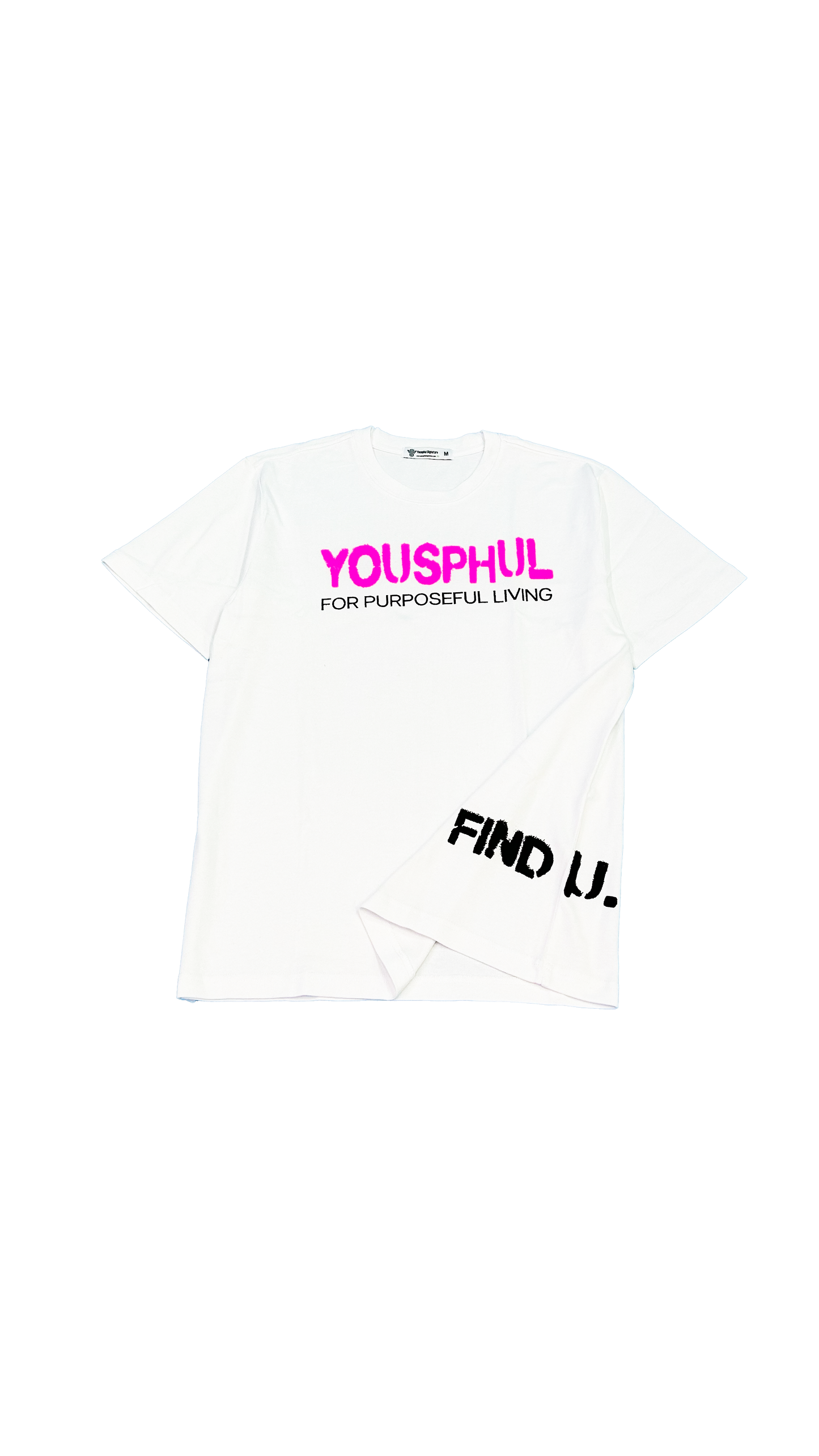 Pink Screen Printed Logo T-Shirt